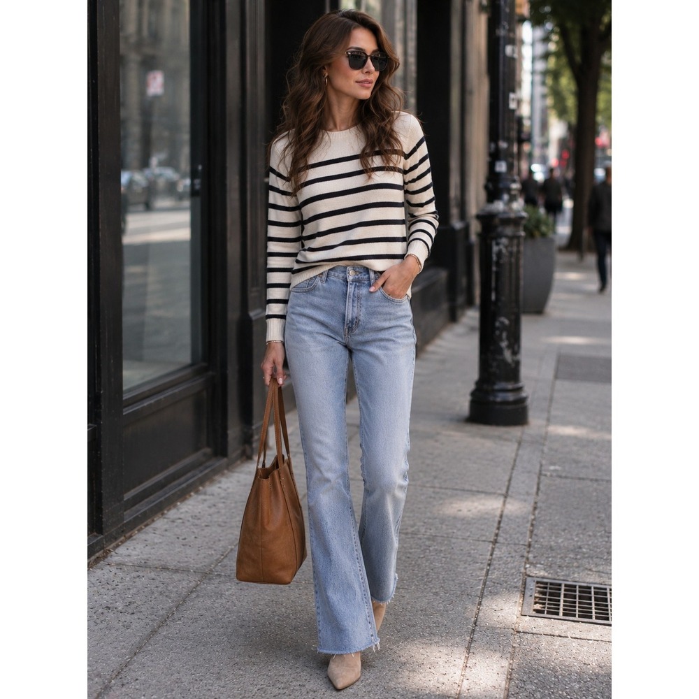 Veronica Beard High-rise Waist Bootcut Raw Hem Designer Luxury Jeans Size 32